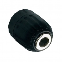 Патрон для дрели быстрозажимной  0,8-10 мм, 3/8, пластик (2621)