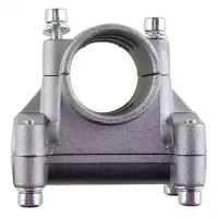 Кронштейн крепления ручки газа бензокосы под штангу 28 мм